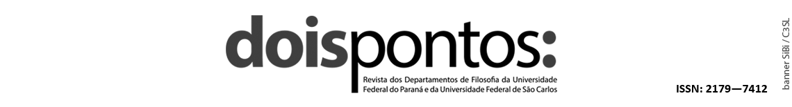 doispontos, Revista dos Departamentos de Filosofia da Universidade Federal do Paraná e da Universidade Federal de São Carlos