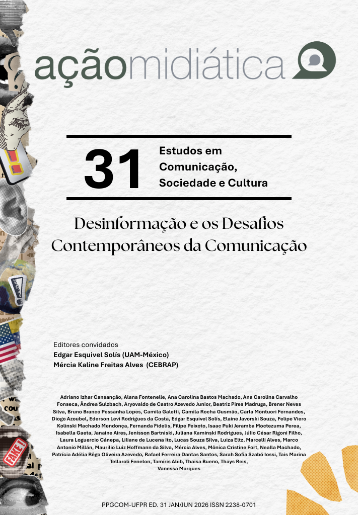 					Visualizar v. 31 n. 1 (2026): ED. 31 - JAN/JUN (2026)
				